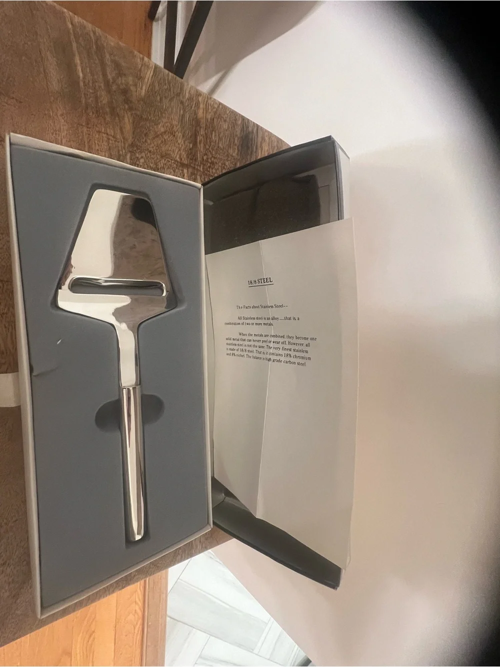 18/8 stainless steel cheese slicer